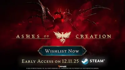 Ashes of Creation na liście życzeń Steam